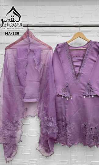 AL QASR MA 139 PURPLE READYMADE KURTI ONLINEAL QASR MA 139 PURPLE READYMADE KURTI ONLINE