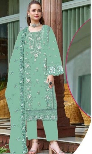 AL QASR MA 167 JADE GREEN PAKISTANI KURTI AT BEST PRICEAL QASR MA 167 JADE GREEN PAKISTANI KURTI AT BEST PRICE