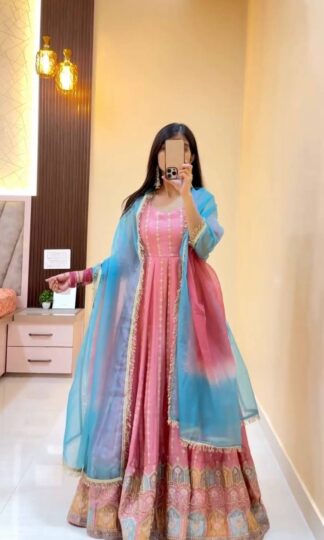 THE LIBAS COLLECTION 5964 ANARKALI GOWN WHOLESALETHE LIBAS COLLECTION 5964 ANARKALI GOWN WHOLESALE