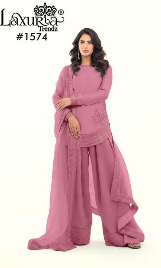LAXURIA TRENDZ 1574 DARK PEACH PAKISTANI KURTI ONLINELAXURIA TRENDZ 1574 DARK PEACH PAKISTANI KURTI ONLINE