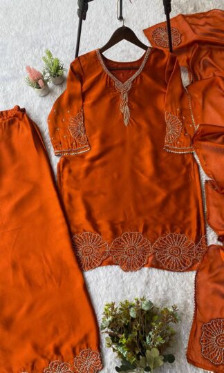 LG 2048 ORANGE PLAZZO SET ONLINE IN INDIALG 2048 ORANGE PLAZZO SET ONLINE IN INDIA