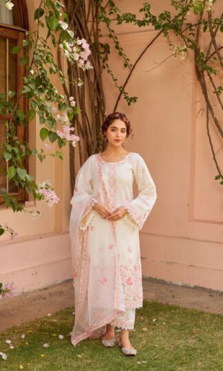 AKSHAR  IVORY WHITE READYMADE KURTI SET WITH PRICEAKSHAR IVORY WHITE READYMADE KURTI SET WITH PRICE