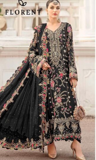 FLORENT 1055 D MARIA B CHIFFONS SUITS WHOLESALERFLORENT 1055 D MARIA B CHIFFONS SUITS WHOLESALER