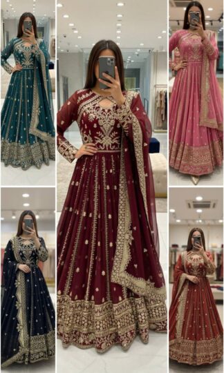 FD 8028 DESIGNER GWON WITH PENT DUPATTA SET FOR WOMENFD 8028 DESIGNER GWON WITH PENT DUPATTA SET FOR WOMEN