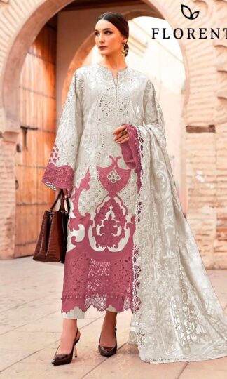 FLORENT 1054 C MARIA B PREMIUM EMBROIDERED 25-2 SUIT WHOLESALEFLORENT 1054 C MARIA B PREMIUM EMBROIDERED 25-2 SUIT WHOLESALE