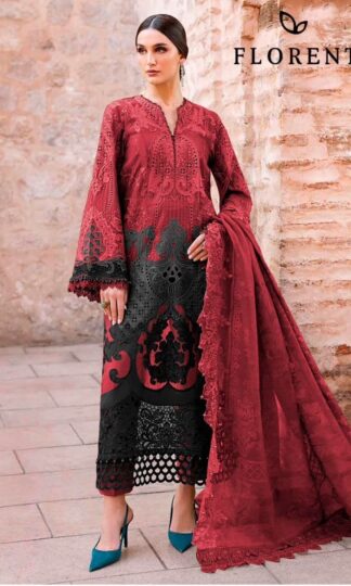 FLORENT 1054 F MARIA B PREMIUM EMBROIDERED 25-2 SUIT HIT DESIGNFLORENT 1054 F MARIA B PREMIUM EMBROIDERED 25-2 SUIT HIT DESIGN