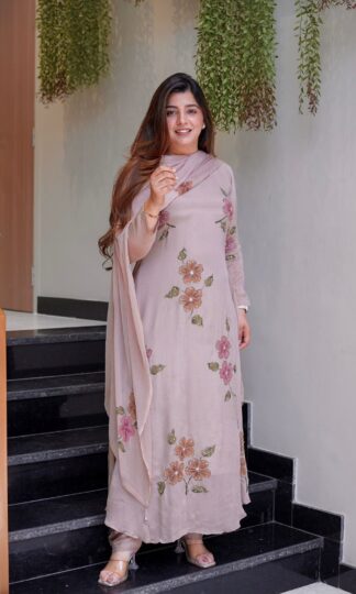 JL 1045 KURTI BOTTOM & DUPATTA SINGLE PIECEJL 1045 KURTI BOTTOM & DUPATTA SINGLE PIECE