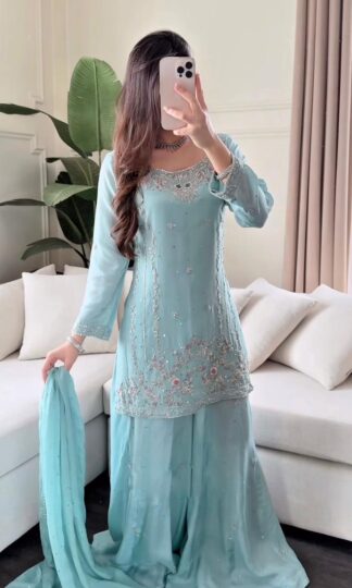 JL 1048 DEIGNER KURTI PLAZZO FOR WOMENJL 1048 DEIGNER KURTI PLAZZO FOR WOMEN