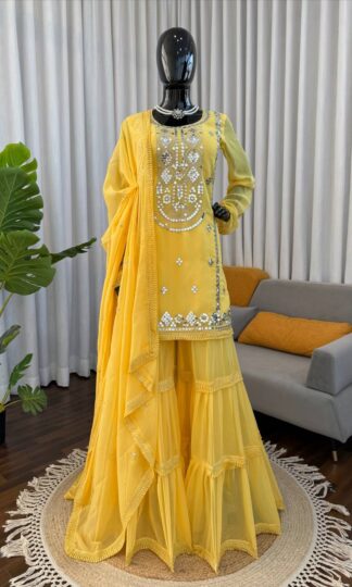 KD 1572 WEDDING WEAR SHARARA SET FOR ONLINE SHOPPINGKD 1572 WEDDING WEAR SHARARA SET FOR ONLINE SHOPPING