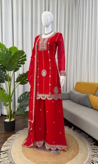 KD1560 RED PLAZZO SET ONLINE SHOPPING IN SURATKD1560 RED PLAZZO SET ONLINE SHOPPING IN SURAT