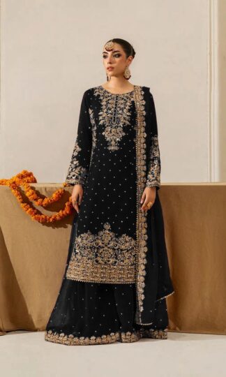 RTC 5901 BLACK GEORGETTE PLAZZO FOR WOMEN PARTY WEARRTC 5901 BLACK GEORGETTE PLAZZO FOR WOMEN PARTY WEAR