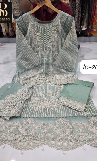 BIN SAEED IC 204 LIGHT GREEN PAKISTANI KURTI ONLINEBIN SAEED IC 204 LIGHT GREEN PAKISTANI KURTI ONLINE