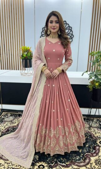 ZF 359 PEACH WHOLESALE OF GOWN WHOLESALEZF 359 PEACH WHOLESALE OF GOWN WHOLESALE