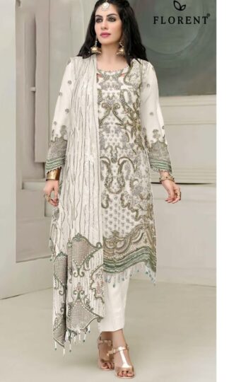 FLORENT 1063 D PAKISTANI KURTI  IN SINGLE PIECEFLORENT 1063 D PAKISTANI KURTI IN SINGLE PIECE