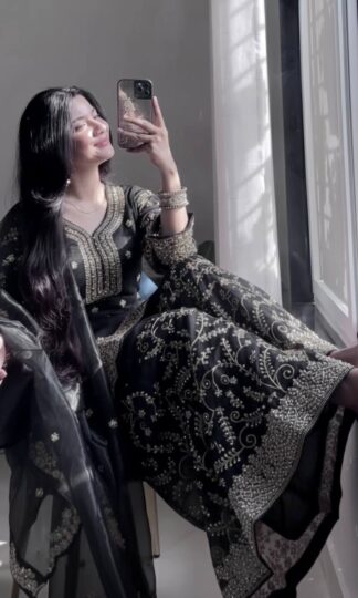 PD1139 BLACK BAROQUE PLAZZO SUITS WHOLESALEPD1139 BLACK BAROQUE PLAZZO SUITS WHOLESALE