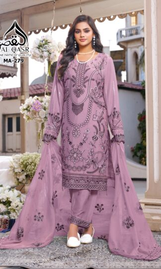 AL QASR MA 279 PAKISTANI DESIGNER KURTI COLLECTIONAL QASR MA 279 PAKISTANI DESIGNER KURTI COLLECTION