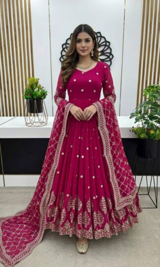 ZF 359 RANI ANARKALI GOWN SET SINGLE PIECEZF 359 RANI ANARKALI GOWN SET SINGLE PIECE