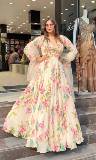 DHK 1386 PAKISTANI GOWN WITH DUPATTA SET ONLINEDHK 1386 PAKISTANI GOWN WITH DUPATTA SET ONLINE