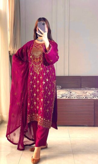 LC 1396 PAKISTANI LATEST TOP PENT WITH DUPATTA SET FOR WOMENLC 1396 PAKISTANI LATEST TOP PENT WITH DUPATTA SET FOR WOMEN