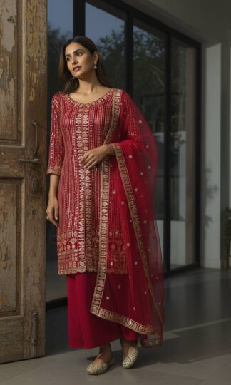 LC 1448 RED PAKISTANI SALWAR SUITS ONLINE SHOPPINGLC 1448 WHITE PAKISTANI SALWAR SUITS ONLINE SHOPPING