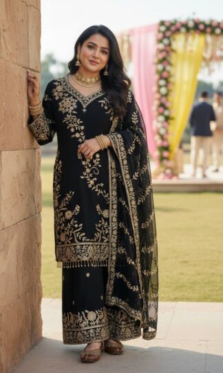 LC 1451 BLACK PAKISTANI SUITS SINGLE PIECE ONLINE WHOLESALELC 1451 BLACK PAKISTANI SUITS SINGLE PIECE ONLINE WHOLESALE