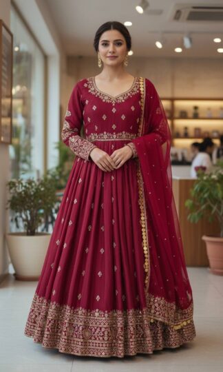 LC 1453 PAKISTANI ANARKALI GOWN FOR EID COLLECTIONLC 1453 PAKISTANI ANARKALI GOWN FOR EID COLLECTION