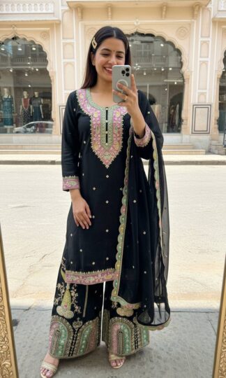 LC 1454 BLACK PAKISTANI SUITS ONLINE WHOLESALE IN SURATLC 1454 BLACK PAKISTANI SUITS ONLINE WHOLESALE IN SURAT