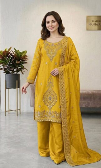 SRK 5335 PAKISTANI SHARARA SUITS FOR HALDI CEREMONYSRK 5335 PAKISTANI SHARARA SUITS FOR HALDI CEREMONY