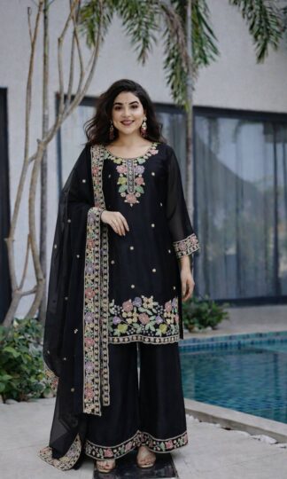 ZC 8012 BLACK PAKISTANI SUITS FOR LADIES COLLECTIONZC 8012 BLACK PAKISTANI SUITS FOR LADIES COLLECTION
