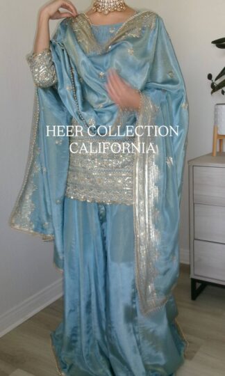 ZF 430 PAKISTANI SHARARA SUIT FOR EID COLLECTIONZF 430 PAKISTANI SHARARA SUIT FOR EID COLLECTION