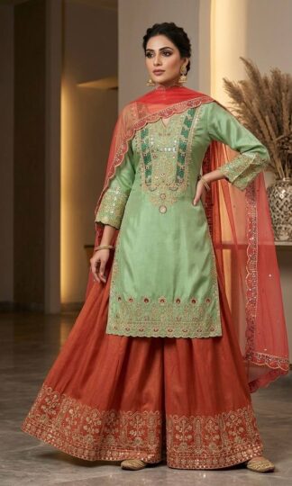 BE 457 WEDDING DESIGNER PLAZZO SETBE 457 WEDDING DESIGNER PLAZZO SET