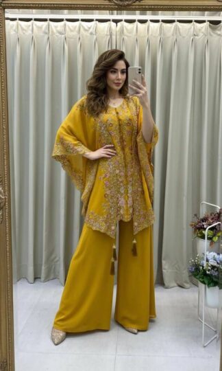 BE 406 KURTA PLAZZO SHRUG SET WHOLESALEBE 406 KURTA PLAZZO SHRUG SET WHOLESALE