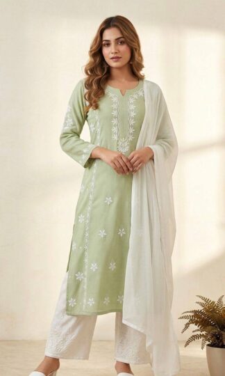 BE 463 CHIKANKARI SUITS WHOLESALE SURATBE 463 CHIKANKARI SUITS WHOLESALE SURAT