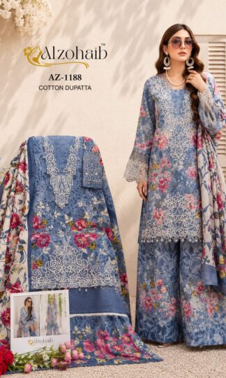 ALZOHAIB AZ 1188 PAKISTANI SUIT AT BEST PRICEALZOHAIB AZ 1188 PAKISTANI SUIT AT BEST PRICE