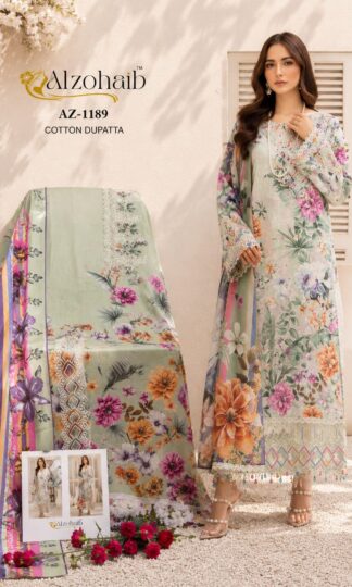 ALZOHAIB AZ 1189 PAKISTANI SUITS ONLINE SHOPPINGALZOHAIB AZ 1189 PAKISTANI SUITS ONLINE SHOPPING