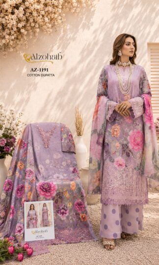 ALZOHAIB AZ 1191 PAKISTANI SUITS WHOLESALE PRICEALZOHAIB AZ 1191 PAKISTANI SUITS WHOLESALE PRICE