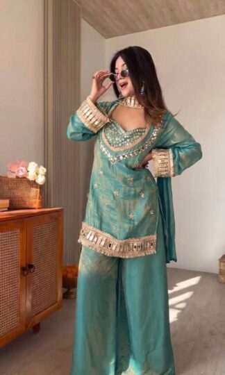 SRK 5326 PARTY WAER PAKISTANI SHARARA SUITS WITH PRICESRK 5326 PARTY WAER PAKISTANI SHARARA SUITS WITH PRICE