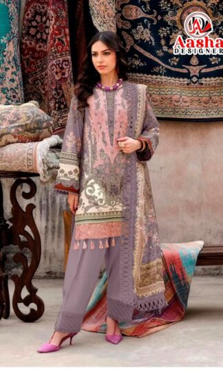 AASHA DESIGNER 1220 B DESIGNER COTTON PAKISTANI SUITS ONLINEAASHA DESIGNER 1220 B DESIGNER COTTON PAKISTANI SUITS ONLINE