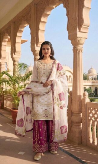 NSR 884 PAKISTANI TOP PLAZZO WITH DUPATTA SET WITH PRICENSR 884 PAKISTANI TOP PLAZZO WITH DUPATTA SET WITH PRICE
