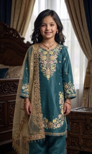 RRK 002 PAKISTANI PARTY WEAR SUITS FOR KIDS ONLINE SHOPPINGRRK 002 PAKISTANI PARTY WEAR SUITS FOR KIDS ONLINE SHOPPING