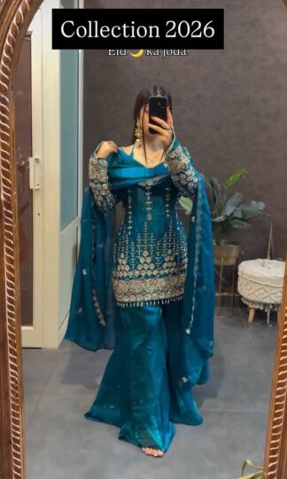 WW 1267 DESIGNER PAKISTANI TOP PLAZZO SET ONLINE WHOLESALEWW 1267 DESIGNER PAKISTANI TOP PLAZZO SET ONLINE WHOLESALE