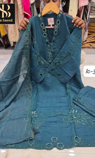BIN SAEED IC-354 READYMADE ORIGINAL PAKISTANI KURTI FOR WOMENBIN SAEED IC-354 READYMADE ORIGINAL PAKISTANI KURTI FOR WOMEN
