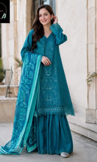 SAPPHIRE EMBROIDERED MARIAB-31 LUXURY PAKISTANI FARSHI SUITS FOR WOMENSAPPHIRE EMBROIDERED MARIAB-31 LUXURY PAKISTANI FARSHI SUITS FOR WOMEN