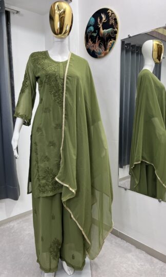 AC 7105 PARTY WEAR TOP BOTTOM WITH DUPATTA ONLINE SHOPPINGAC 7105 PAKISTANI TOP PLAZZO WITH DUPATTA SUIT SURAT WHOLESALE