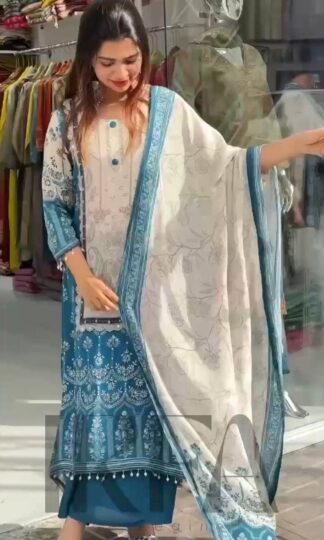DHK 1341 DIGITAL PRINTED A LINE KURTA PLAZZO & DUPATTA ONLINEDHK 1341 DIGITAL PRINTED A LINE KURTA PLAZZO & DUPATTA ONLINE