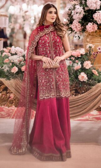 LC 1423 PINK DESIGNER CHINNON SILK SUIT PLAZZO ONLINELC 1423 PINK DESIGNER CHINNON SILK SUIT PLAZZO ONLINE