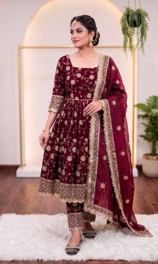 MF 507 DESIGNER ANARKALI GOWN WITH DUPATTA SET ONLINE SHOPPINGMF 507 DESIGNER ANARKALI GOWN WITH DUPATTA SET ONLINE SHOPPING