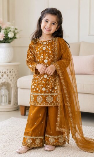 RRK 010 DESIGNER KURTI PENT WITH DUPATTA SET FOR KIDS ONLINERRK 010 DESIGNER KURTI PENT WITH DUPATTA SET FOR KIDS ONLINE