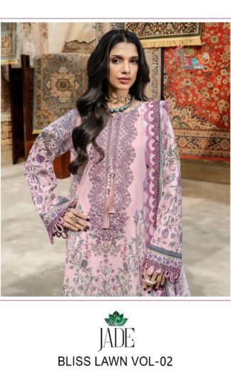 SHREE FABS JADE BLISS LAWN VOL 2 4247 TO 4250 PAKISTANI SUITS SINGLE PIECE ONLINESHREE FABS JADE BLISS LAWN VOL 2 4247 TO 4250 PAKISTANI SUITS SINGLE PIECE ONLINE