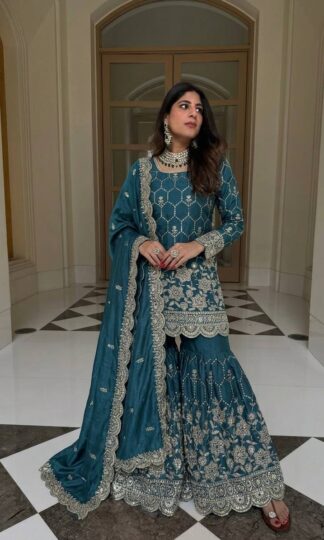 SR 1712 DESIGNER SHARARA SUITS WITH DUPATTA SET AT BEST PRICE SR 1712 DESIGNER SHARARA SUITS WITH DUPATTA SET AT BEST PRICE